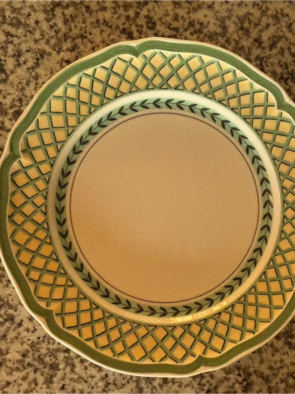 Villeroy & Boch French Garden, Orange - Dinner Plate 10.5